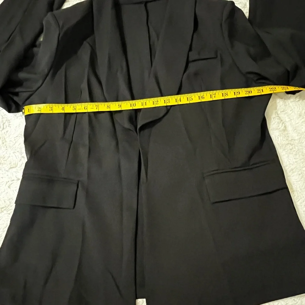 Classic Black Women's Suit Jacket XXL - Picture 4 of 8